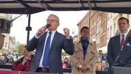 Artur Dziambor, Michał Wawer, Witold Stoch: Marsz Wolności Warszawa STOP SEGREGACJI SANITARNEJ