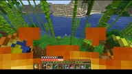 I guessed that a zombie set me on fire, but I didnt know it was a baby zombie #minecraft #game