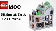 Lego MOC - Hideout In A Coal Mine