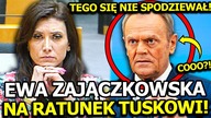 EWA ZAJĄCZKOWSKA WŚCIEKŁA PO TYM CO USŁYSZAŁA W UNII?! CHCIAŁA POMÓC TUSKOWI UJAWNIŁA JEGO KŁAMSTWO!