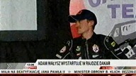 Adam Małysz zapowiada start w Rajdzie Dakar (21. 04. 2011)