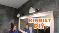 Metamorfoza lampki z IKEI w kinkiet do łazienki i sypialni