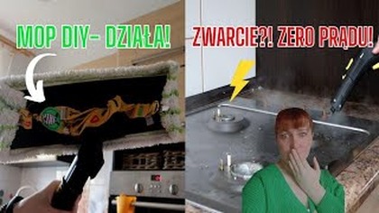 Sprzątałam kuchnię i zrobiłam zwarcie! + DIY mop z szelek#uporzadkowana #lifehack