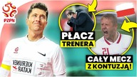 Michniewicz NIE WYTRZYMAŁ...  ZALAŁ SIĘ ŁZAMI! Glik grał CAŁY MECZ z KONTUZJĄ!