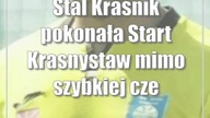 Stal Kraśnik pokonała Start Krasnystaw mimo szybkiej czerwonej kartki, pozostałe wy...