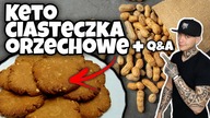 KETO CIASTECZKA Z 3 SKŁADNIKÓW + ODPOWIEDZI NA WASZE PYTANIA