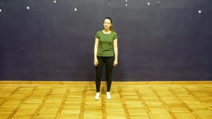 Warsztaty taneczne on-line z GDK, gr.  młodsza - układ Samba cz.  5