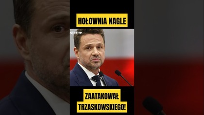 SZYMON HOŁOWNIA NAGLE ZAATAKOWAŁ RAFAŁA TRZASKOWSKIEGO POD SIEDZIBĄ PLATFORMY OBYWATELSKIEJ! #polska
