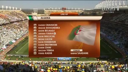 MŚ FIFA 2010 06 13 Algieria - Słowenia