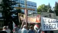 Protest przeciwko inwazji wojsk amerykańskich na Syrię 09. 09. 2013r.