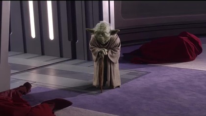 Yoda vs Darth Sidious
