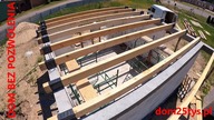 BUDOWA DOMU BEZ POZWOLENIA 35m2 5. 9X5. 9 Z BALKONEM | STROP DREWNIANY | ODC 10 #domza25tysięcy