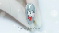 NailMas #7 Winter Mouse nails art