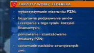 PZN zrywa umowę z Edim Federerem (21. 03. 2005)