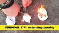 Survival tip - Żywica a redukcja spalania w sztuce przetrwania