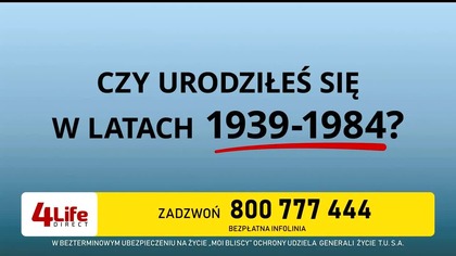 POLSATSPORT3 - 09-12-2024 - Reklamy 2x (fragmenty), Ogłoszenie społeczne