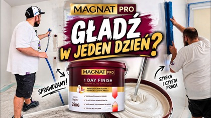 Czy naprawdę zrobisz gładź w 1 DZIEŃ? Testujemy MAGNAT PRO!