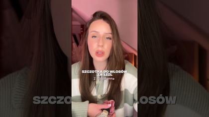 Tania a dobra szczotka do włosów z Rossmanna