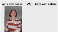 Girls with autism vs boys with autism