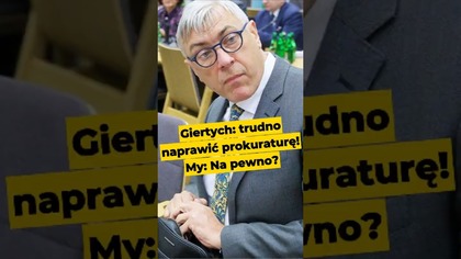 Giertych: trudno naprawić prokuraturę! My: Na pewno? #polityka #Giertych #Wiejski #prokuratura