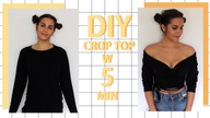 DIY wiązany CROP TOP bez szycia| w 5 minut | Karsa | pl