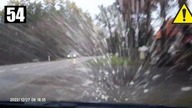 Poślizg na zakręcie, czarny lód - ku przestrodze