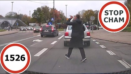 Stop Cham #1526 - Niebezpieczne i chamskie sytuacje na droga
