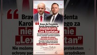Brawa dla Prezydenta Karola Nawrockiego za niepodpisanie tak zwanego Lex Szarlatan!