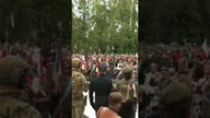 .  Prezydent Duda na Powązkach w Godzinę W