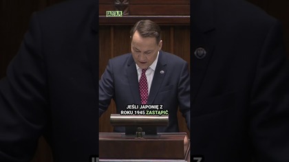 Expose Sikorskiego: Nie możemy być frajerami