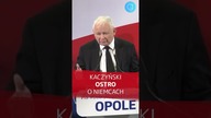 KACZYŃSKI OSTRO O NIEMCACH #shorts