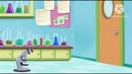 Ladybird Lu, Biba the Butterfly, Barnaby Bumblebee and Gus the Greenfly and the Laboratory