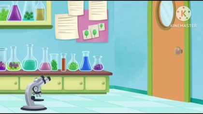 Ladybird Lu, Biba the Butterfly, Barnaby Bumblebee and Gus the Greenfly and the Laboratory