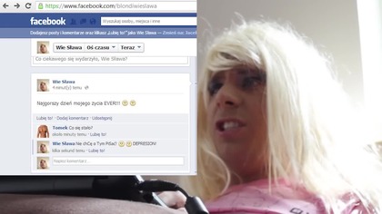WIE SŁAWA - FACEBOOKOWA BLONDI