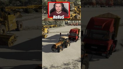 WYCIĄGANIE ZAKOPANEJ CIĘŻARÓWKI  #farming