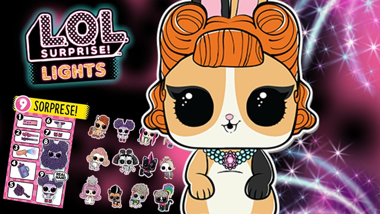 LOL Surprise Nowy przyjaciel lights pets Malinka CDA