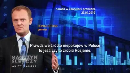 Tego nie zrobili Rosjanie Tusku panie. Tylko Polacy Polakom na Okęciu 