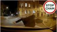 Próba wymuszenia odszkodowania przez pieszego #508 Wasze Filmy