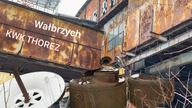 WAŁBRZYCH-KWK THOREZ-NISZCZEJĄCE ZABUDOWANIA..