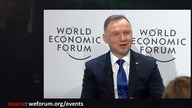 Andrzej Duda poszedł na całość w Davos