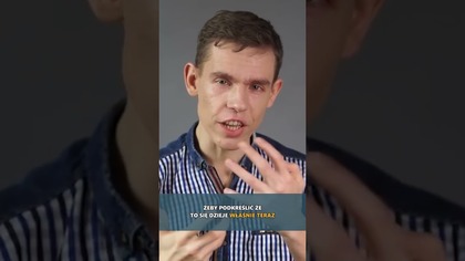 Budowa PRESENT CONTINUOUS BEZ Gramatycznych Pojęć