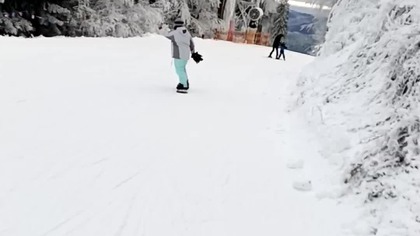 Narty! Boże Narodzenie w Beskidach! Krynica Zdrój! Sharp narciarz! Słotwina-ski stacja narciarska!