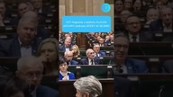 (subskrybuj) HIT! Nagranie z telefonu KLAUDII JACHIRY podczas AFERY W SEJMIE! #shorts