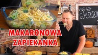 Zapiekanka makaronowa z brokułem i kurcczakiem w serowym sosie / Oddaszfartucha