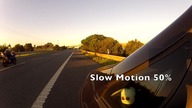 Przejazd 320km/h obok stojącego auta