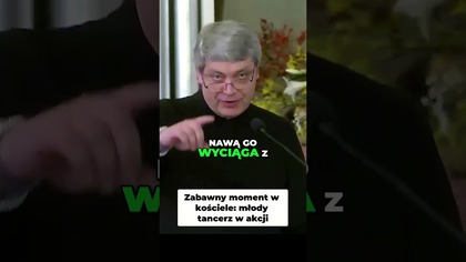 Zabawny Moment w Kościele Młody Tancerz w Akcji #pawlukiewicz