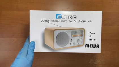 UNBOXING: Radio w drewnianej obudowie w kolorze buku z analogową skalą i pokrętłęm - ELTRA MEWA