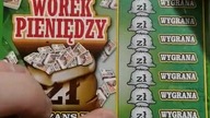 Zdrapki WOREK PIENIĘDZY Wygraj 40 000 zł #shorts