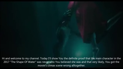 Movies You got totally WRONG - Ep.  1.  The Shape Of Water