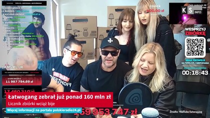 Łatwogang zebrał już ponad 160 mln zł.  Licznik zbiórki wciąż bije [KS Info]